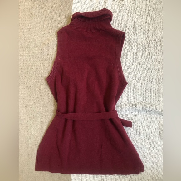 Anthropology Belted sleeveless turtleneck - Picture 6 of 12